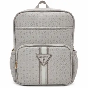 Sac à dos femme GUESS beige – Grand format à multiples poches