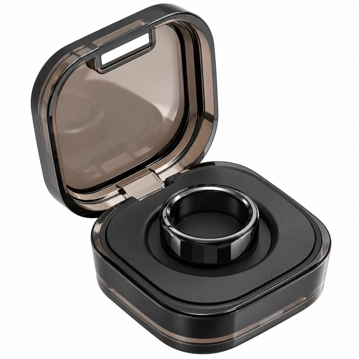 PURSONIC Pack de Montre Connectée & Bague Wellness – Noire - Image 2