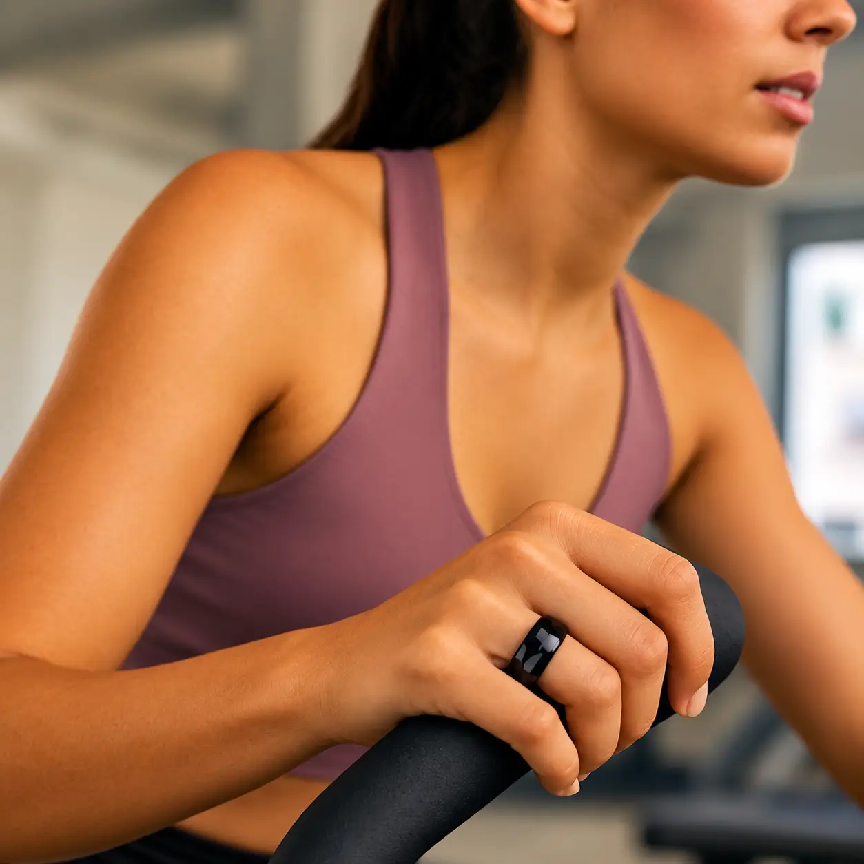 PURSONIC Pack de Montre Connectée & Bague Wellness – Noire - Image 6