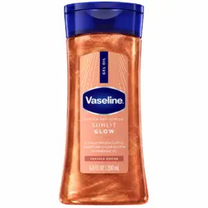 Vaseline Sunlit Glow Shimmer Gel Oil – Vanilla Cocoa – 200 mL